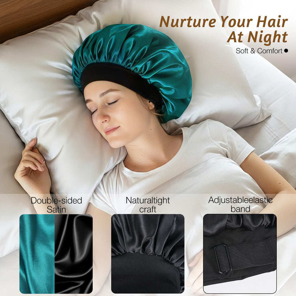 XRACEPHOL close-up of satin fabric texture demonstrating soft gentle surface for hair