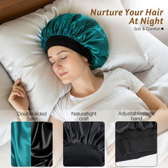 XRACEPHOL close-up of satin fabric texture demonstrating soft gentle surface for hair