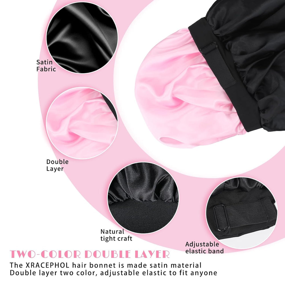 XRACEPHOL inside satin lining close-up highlighting smooth fabric that reduces friction