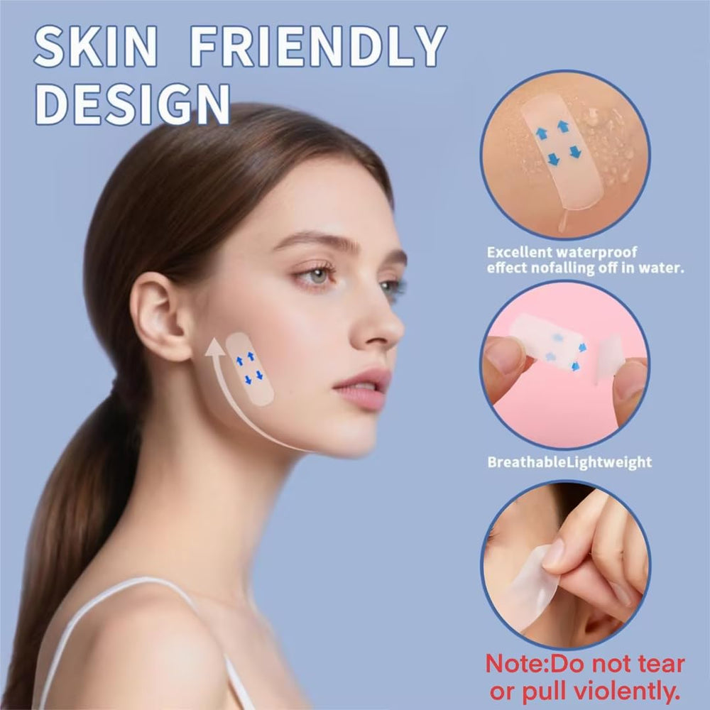 XronSlute demo lifting neck skin for smoother profile and confidence