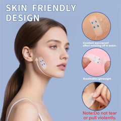 XronSlute demo lifting neck skin for smoother profile and confidence