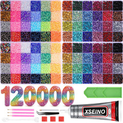 XSEINO front packaging showing kit contents and variety for instant craft readiness