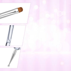 Xthrotsenk double-ended brush with dotting tip enables quick switch between tools