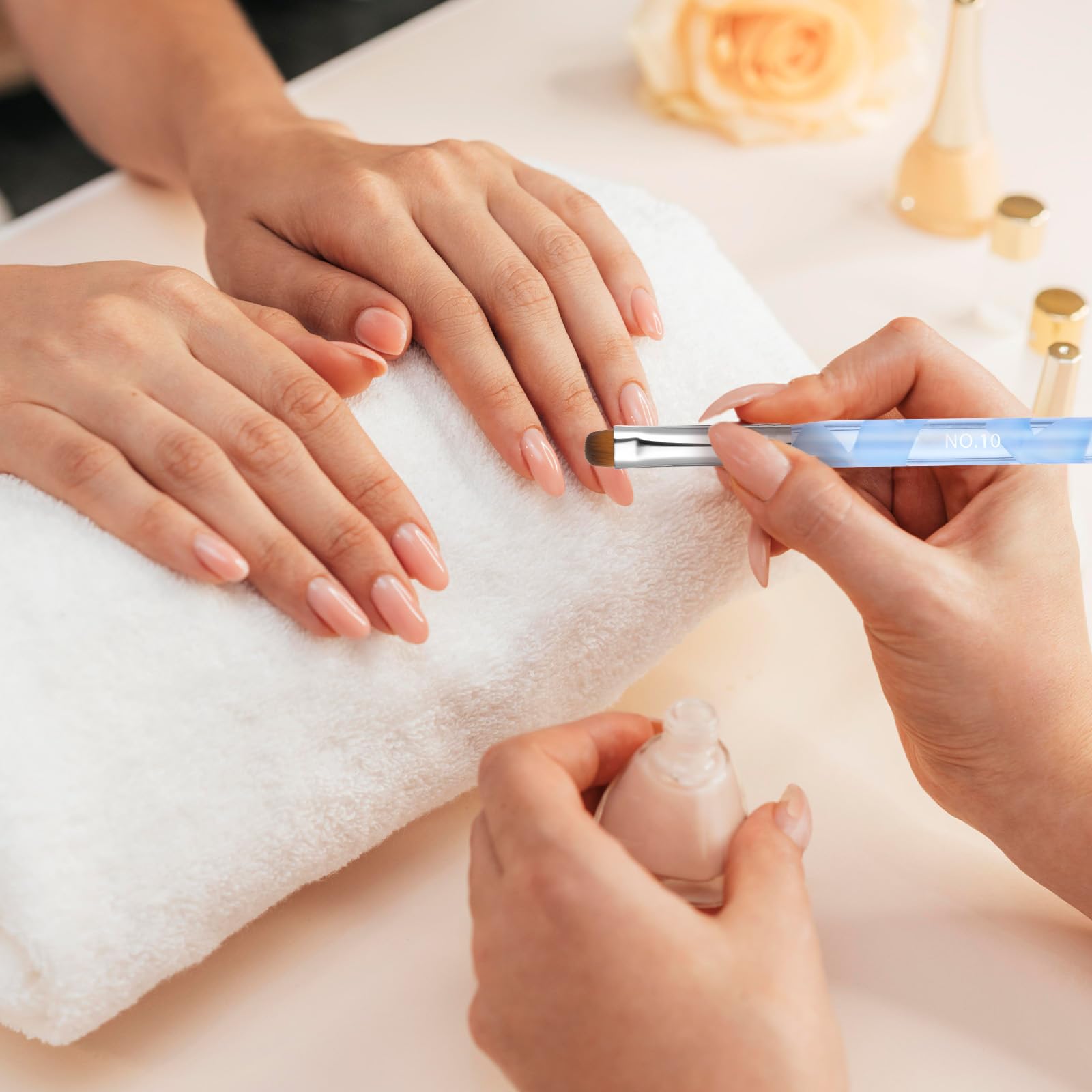 Xthrotsenk lifestyle salon setup showing professional tools ready for manicures