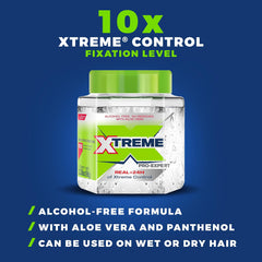 Xtreme gel with aloe close-up illustrating moisturizing benefit