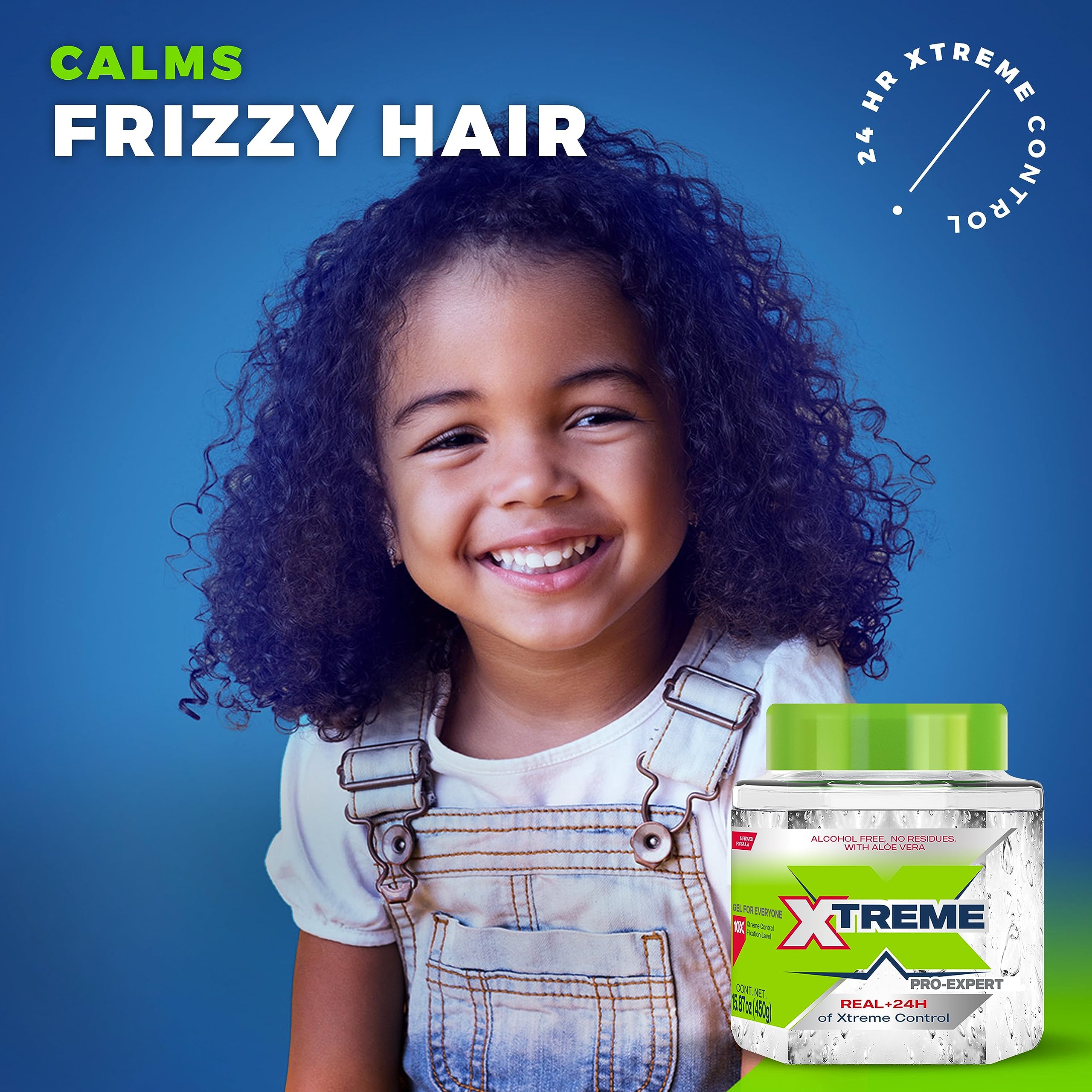 Xtreme product label and ingredients panel highlighting alcohol-free aloe benefit