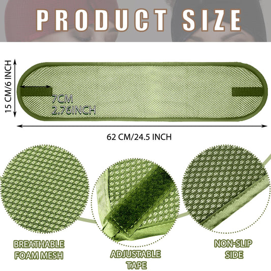 Xuhal close-up of foam mesh texture highlighting breathable comfort and elasticity