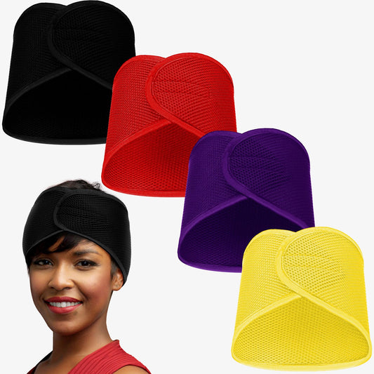 Xuhal front view of four colored wraps showing variety and convenience
