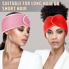 Xuhal spa headband keeping hair away during facial care and treatments