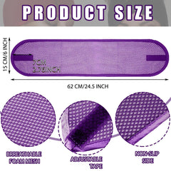 Xuhal used during face wash keeping hair away from the face hygienically