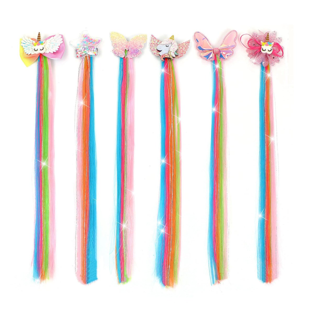 xuxisowo front package showing six colorful bows and neat presentation benefit: great gift