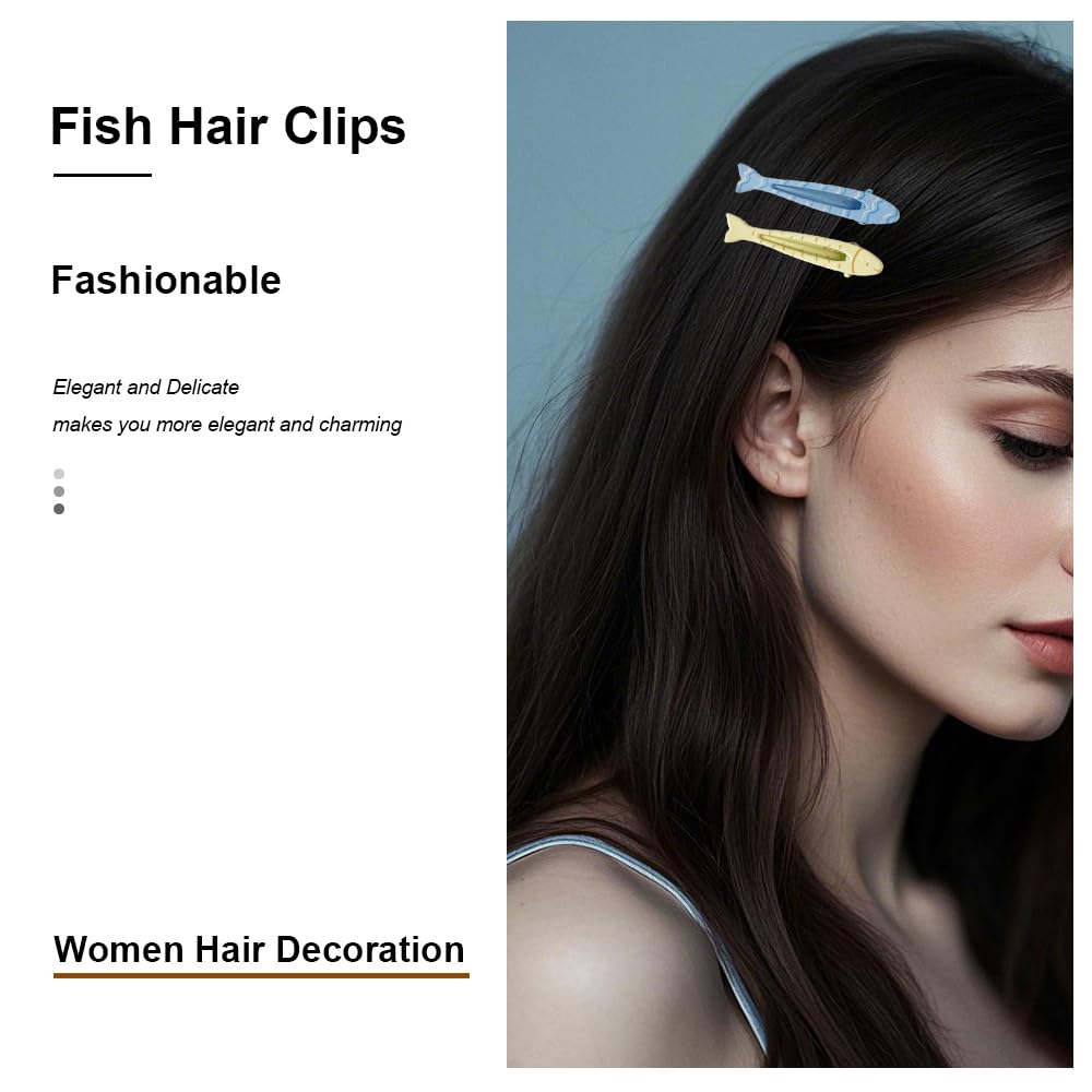 XVYLFZNP clips styled in hair adds playful accent and hold