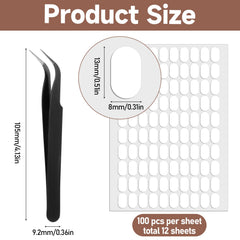 Xyembu close-up of adhesive tab material highlighting secure grip