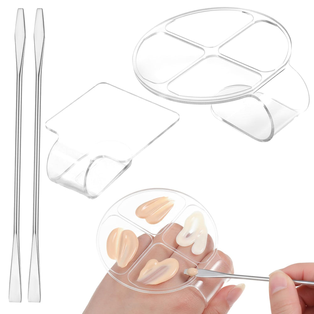 Xyembu front view of palette set showing neat compact design and portability