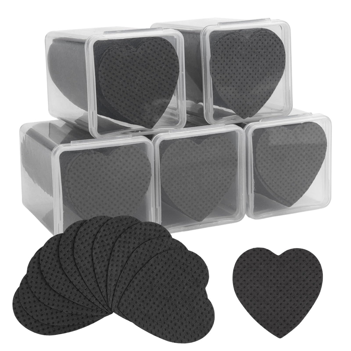 XYMYNWE front packaging showing five compact black wipe boxes and tidy storage benefit