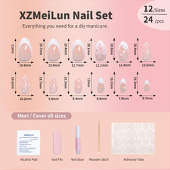 XZMeiLun adhesives and tools laid out showing jelly stickers and glue convenience