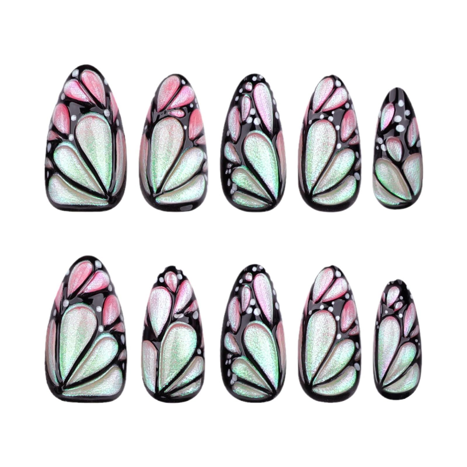 XZMeiLun close-up of 3D butterfly and pearl detail highlighting sculpted decorative texture