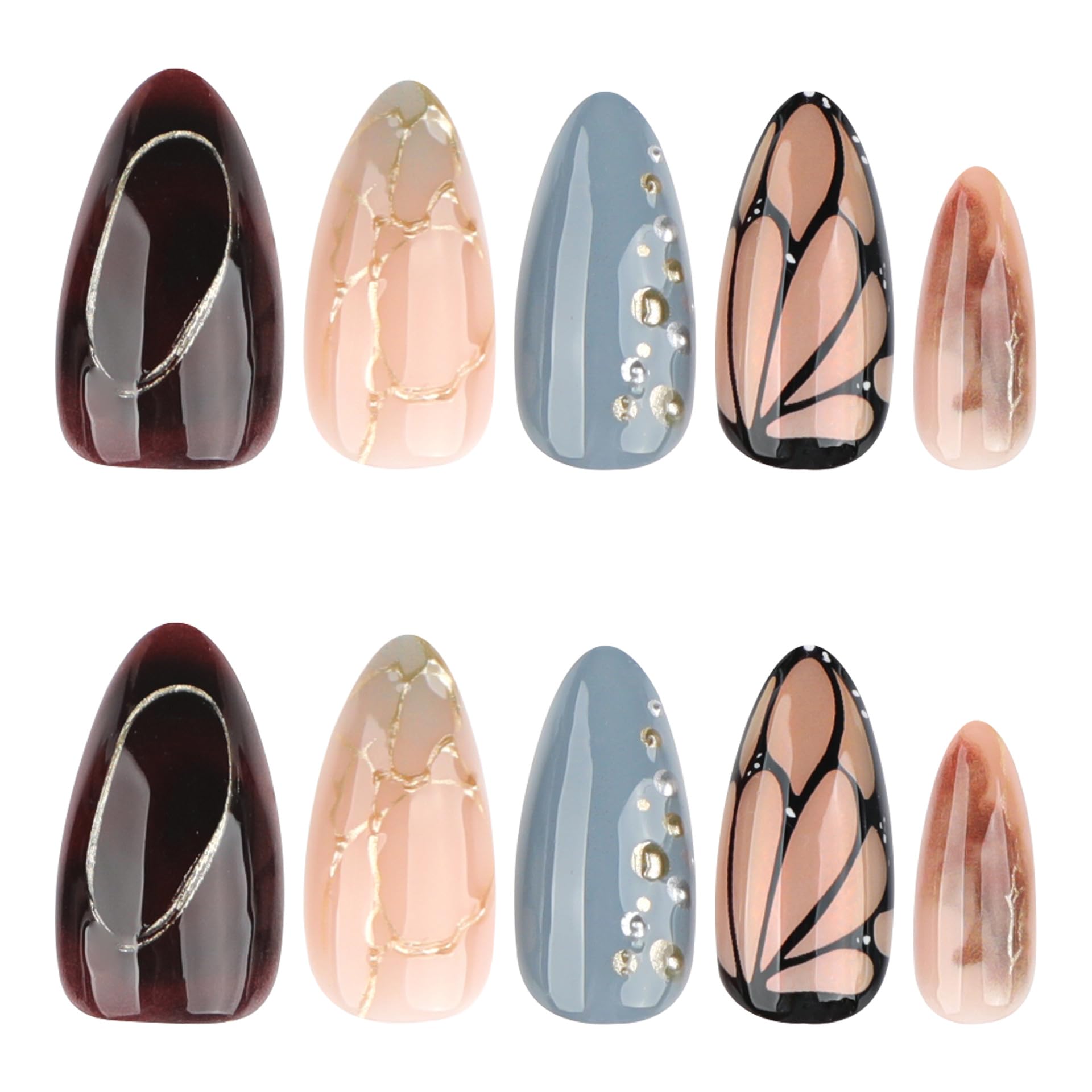 XZMeiLun gold line and pearl accents emphasizing luxe shimmer and elegant finish