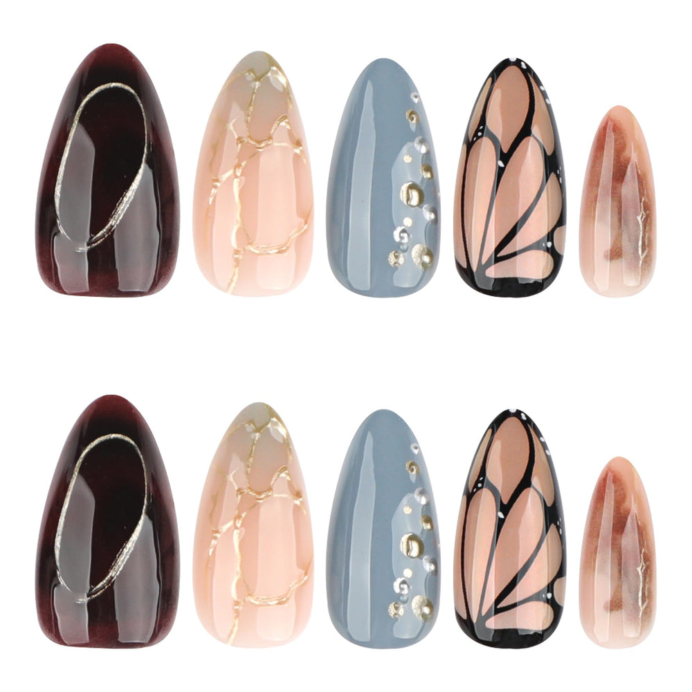 XZMeiLun gold line and pearl accents emphasizing luxe shimmer and elegant finish