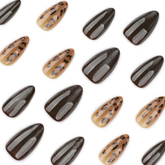 XZMeiLun leopard print accent detail illustrating fashionable contrast and style