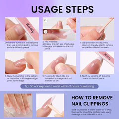 XZMeiLun lifestyle image of woman wearing nails showing polished event-ready look