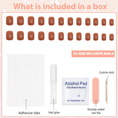 XZMeiLun reusable tray storing press-ons to protect shape and extend multiple wears