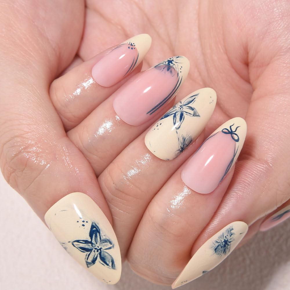 XZMeiLun medium almond texture close-up showing glossy finish and comfortable shape