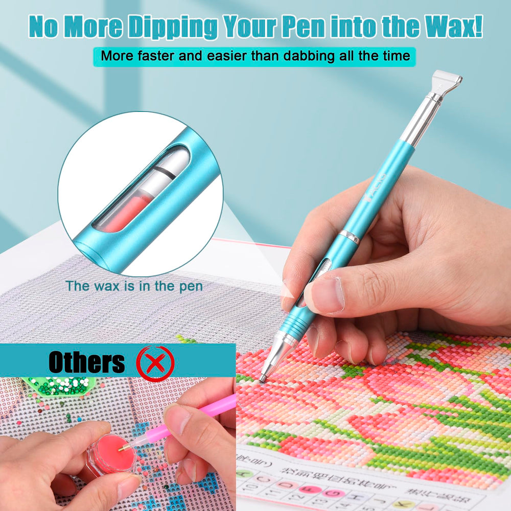 Yacig pen held in hand illustrating comfortable grip and accurate control