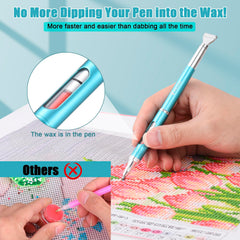 Yacig pen held in hand illustrating comfortable grip and accurate control