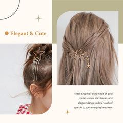 YAEISM assorted star shapes arranged to show mix-and-match styling options
