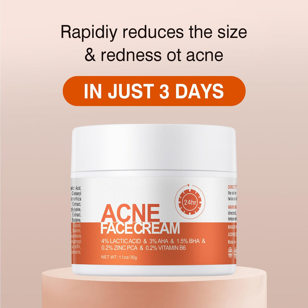 YAFUSIPE applied on cheek spot demonstrating targeted use and visible calming effect