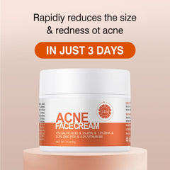 YAFUSIPE applied on cheek spot demonstrating targeted use and visible calming effect