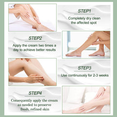 yafusipe application on heel illustrating targeted callus treatment