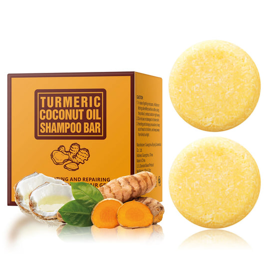 YAFUSIPE shampoo bar front view showing compact 120g solid design and benefits