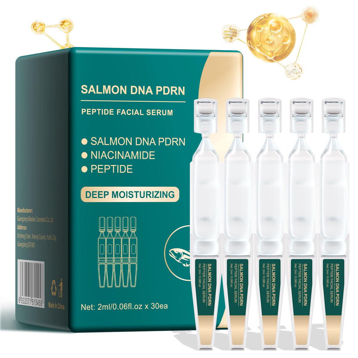 YAFUSIPE front ampoule pack showing compact travel-friendly benefit