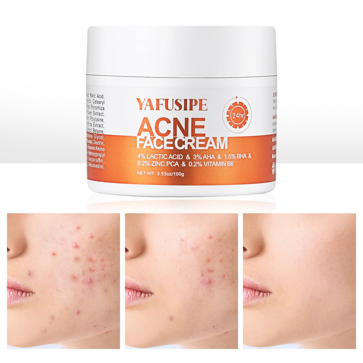 YAFUSIPE front packaging showing product and calming benefits