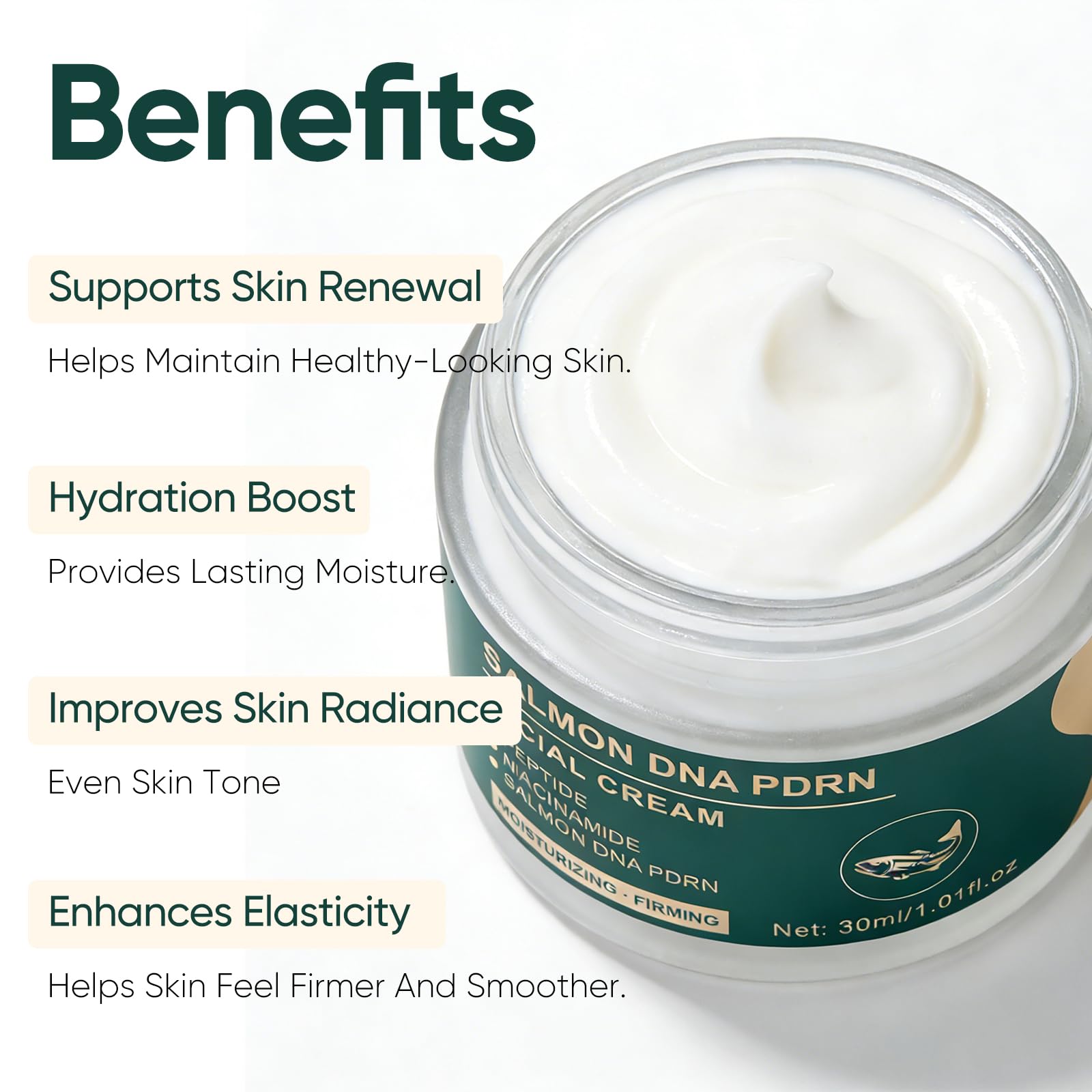YAFUSIPE hand applying cream to face emphasizing hydration and gentle smoothing