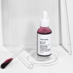 YAFUSIPE label close-up revealing ingredients information and safety guidance