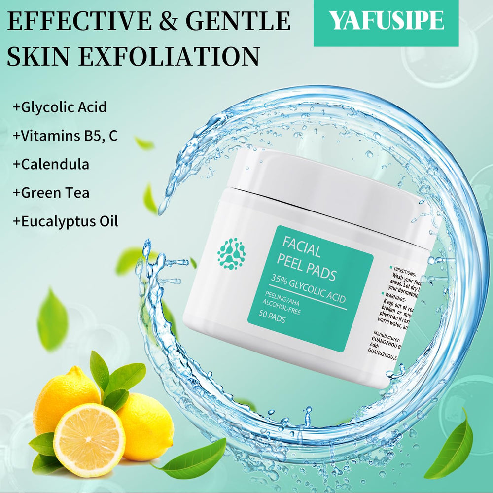 YAFUSIPE pad held in hand to show true size and single-use convenience
