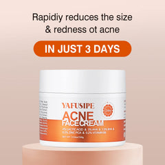 YAFUSIPE cream texture close-up demonstrating lightweight hydration