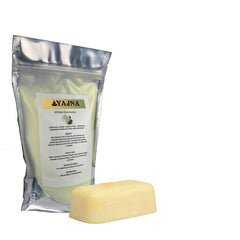 Yajna shea butter applied on hand for deep hydration benefit