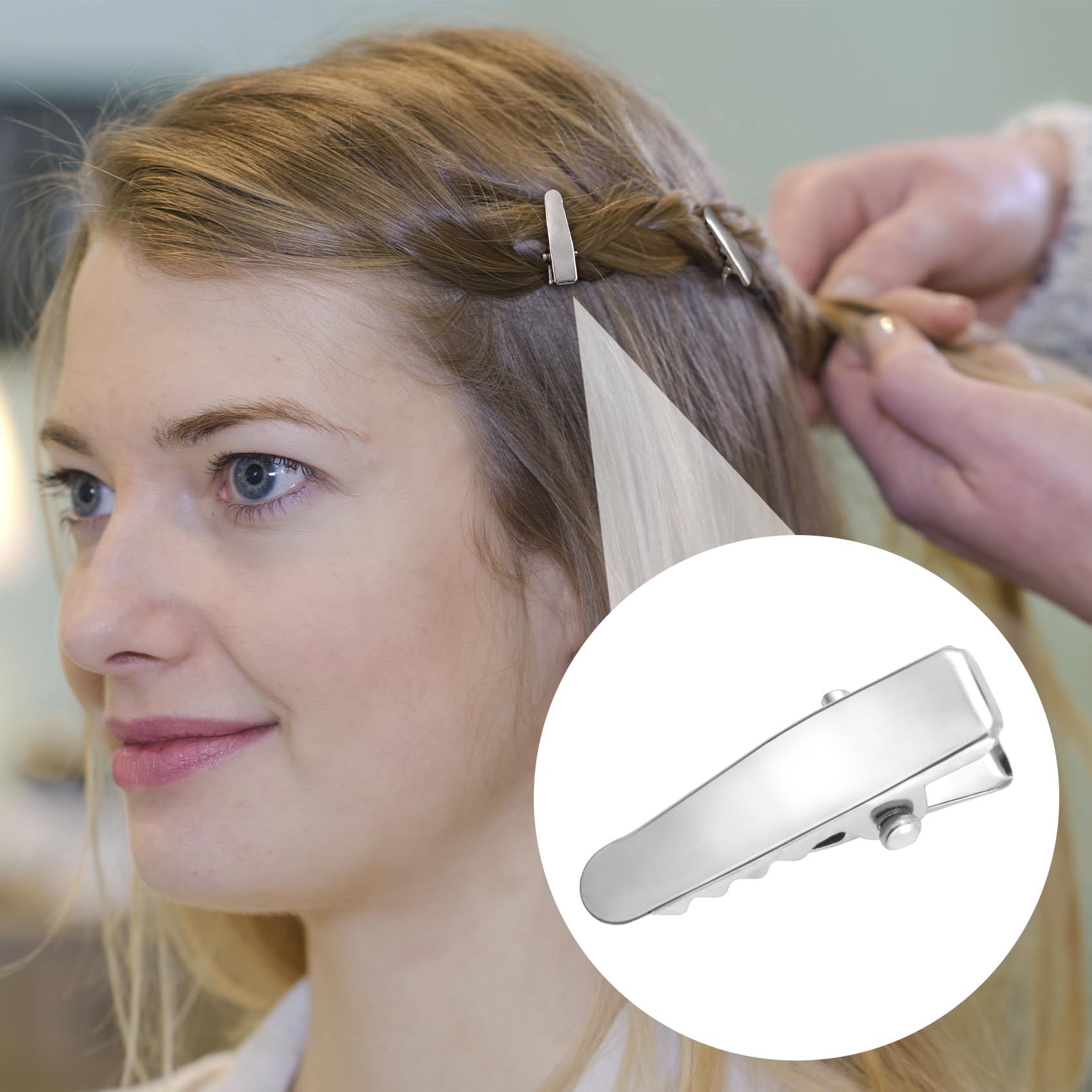 YALOJE clip attached to ribbon bow illustrating easy DIY assembly
