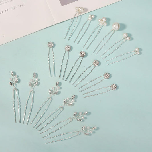 Yandino close pearl detail highlighting delicate faux pearls and polished finish for elegance