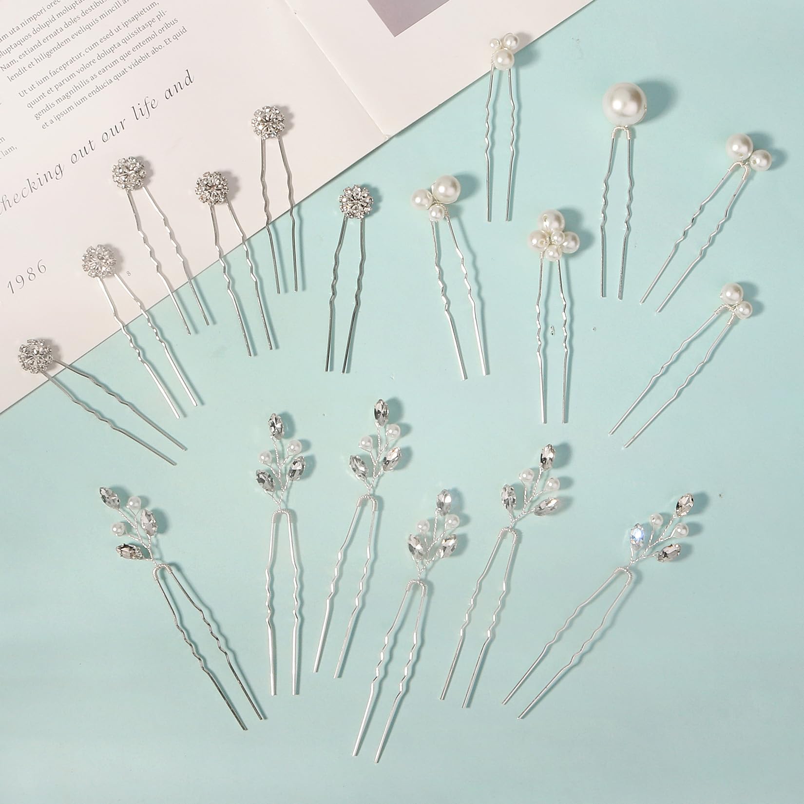 Yandino front view packaging showing 18-piece set and organized layout for quick selection