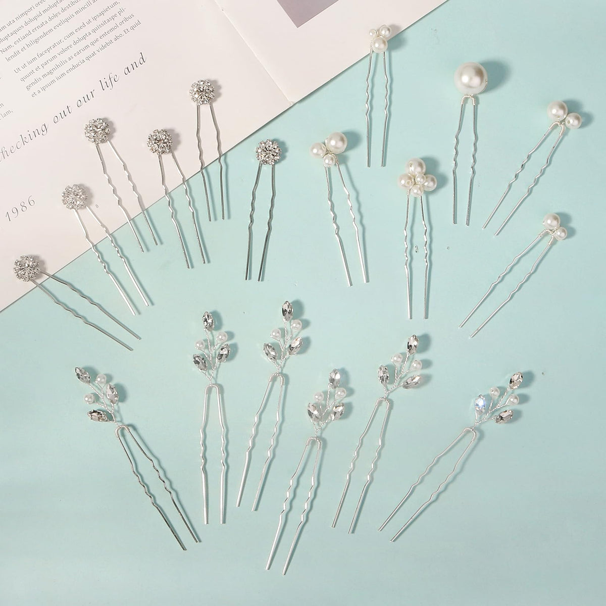 Yandino front view packaging showing 18-piece set and organized layout for quick selection
