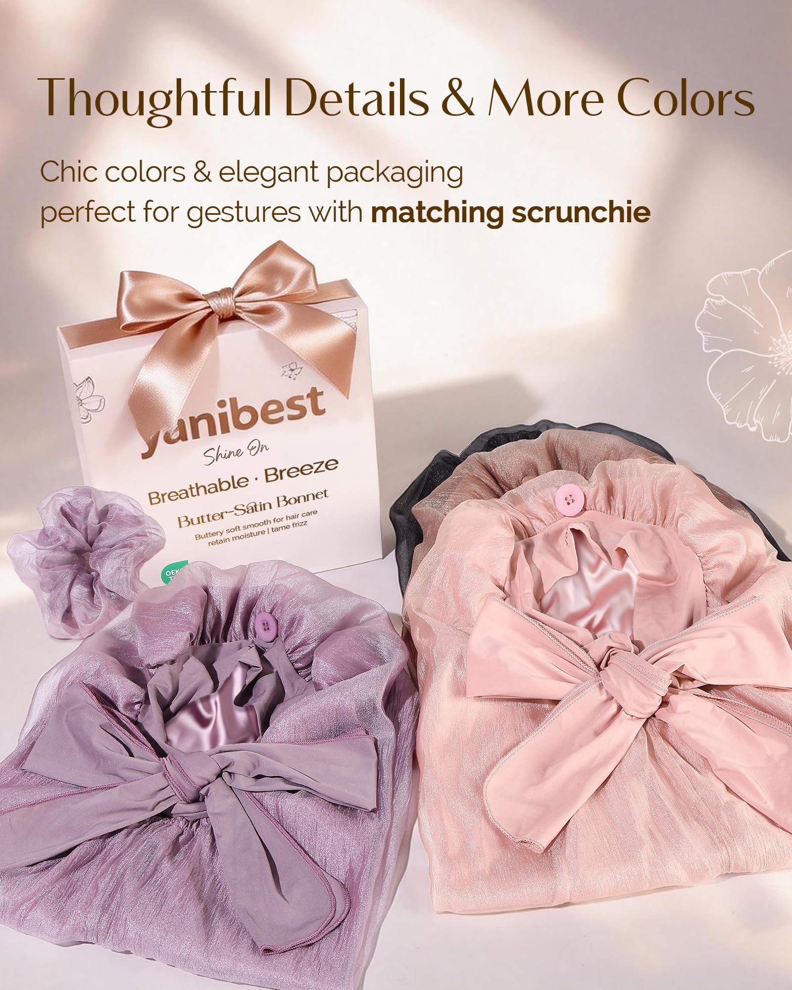 YANIBEST decorative head flower adding style while safeguarding hair