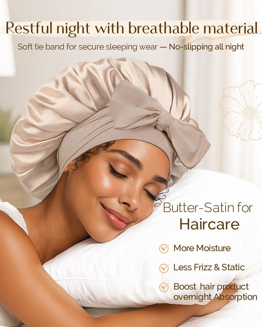 YANIBEST satin fabric close-up highlighting soft texture and breathable weave