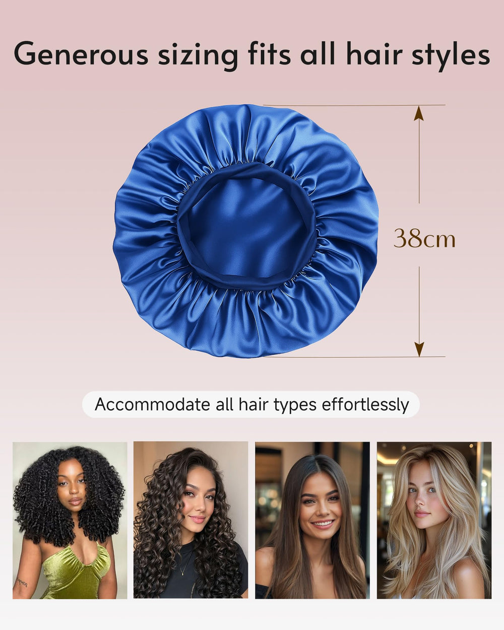 Yanideer elastic rim detail highlighting gentle secure fit without tight pressure