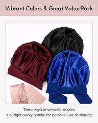 Yanideer neatly folded bonnet pack illustrating portable travel-friendly protection
