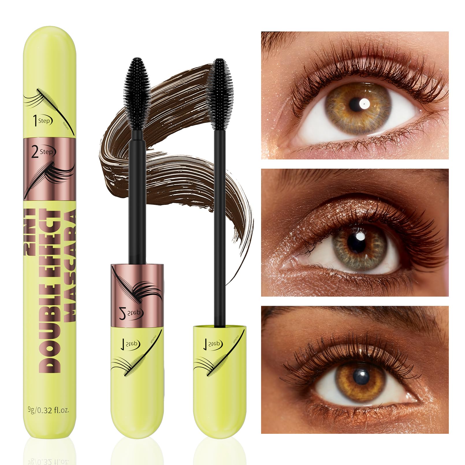 Yanqina brush 1 close-up demonstrating lengthening definition benefit